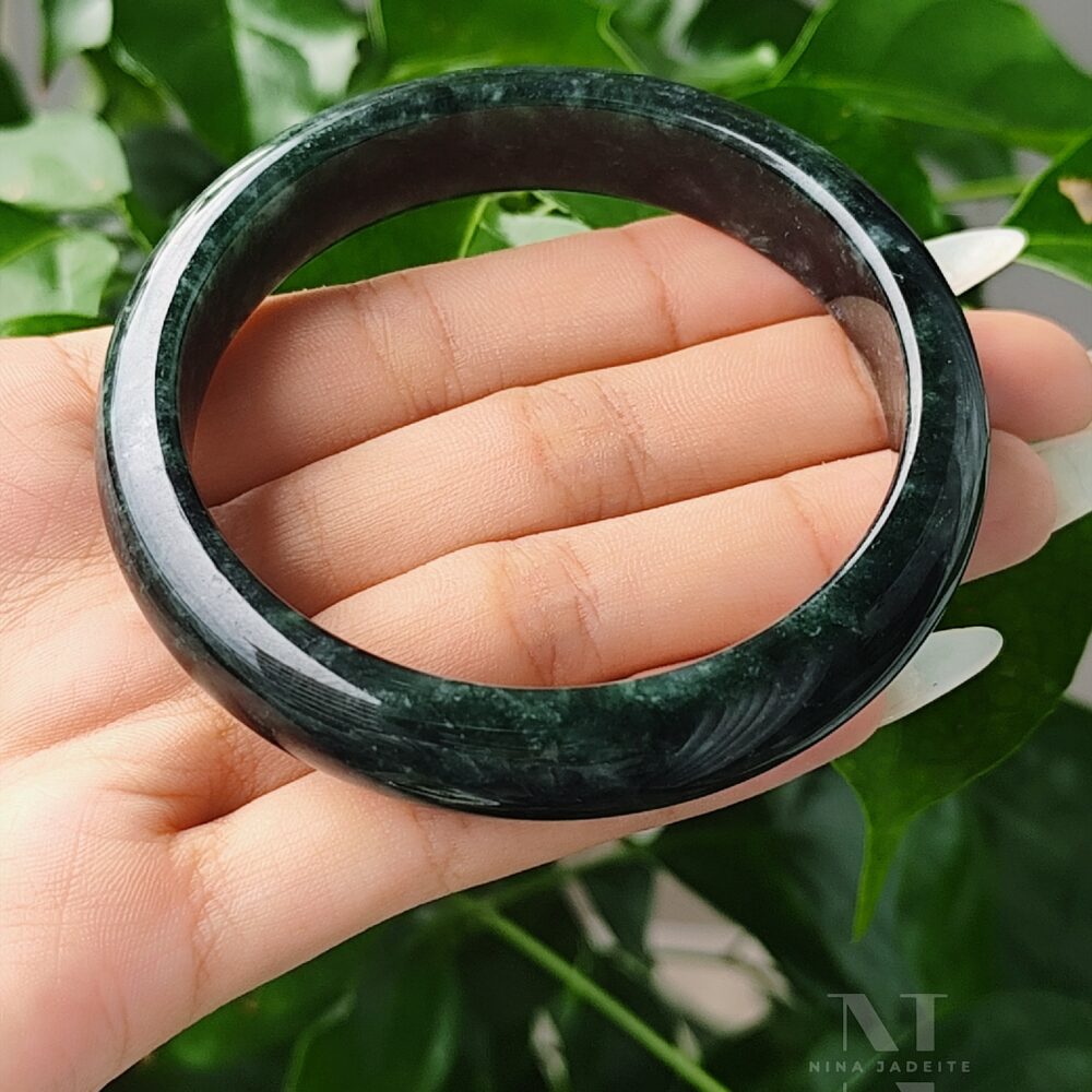 Vòng Ngọc Jade A Myanmar Ni 59.5
