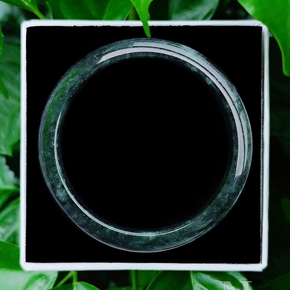 Vòng Ngọc Jade A Myanmar Ni 59.5