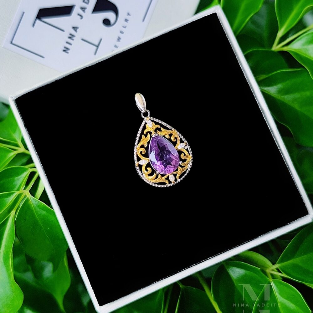 Mặt Dây Thạch Anh Thanh Lịch